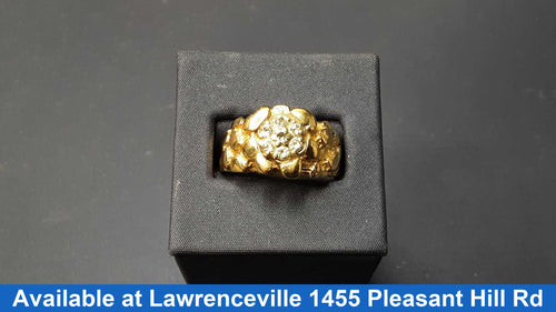 Men's Ring - Yellow Gold 14k (.585) 10.3 grams Size 20