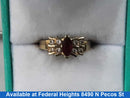 Women's Ring - Yellow Gold 10k (.417) 2.68 grams Size 10