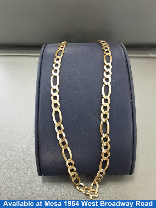 Figaro Chain - Yellow Gold 14k (.585) 33.7 grams 26 inch