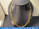 Figaro Chain - Yellow Gold 18k (.750) 20.2 grams 24 inch