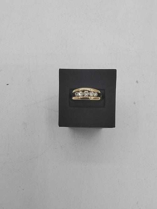 Ring - Wedding Band - Yellow Gold 14k (.585) 7.8 grams Size 20