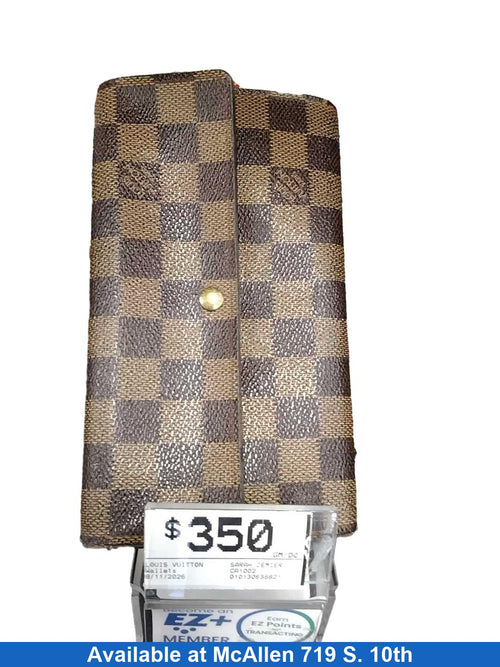 Louis Vuitton Sarah Demier Brown Wallet