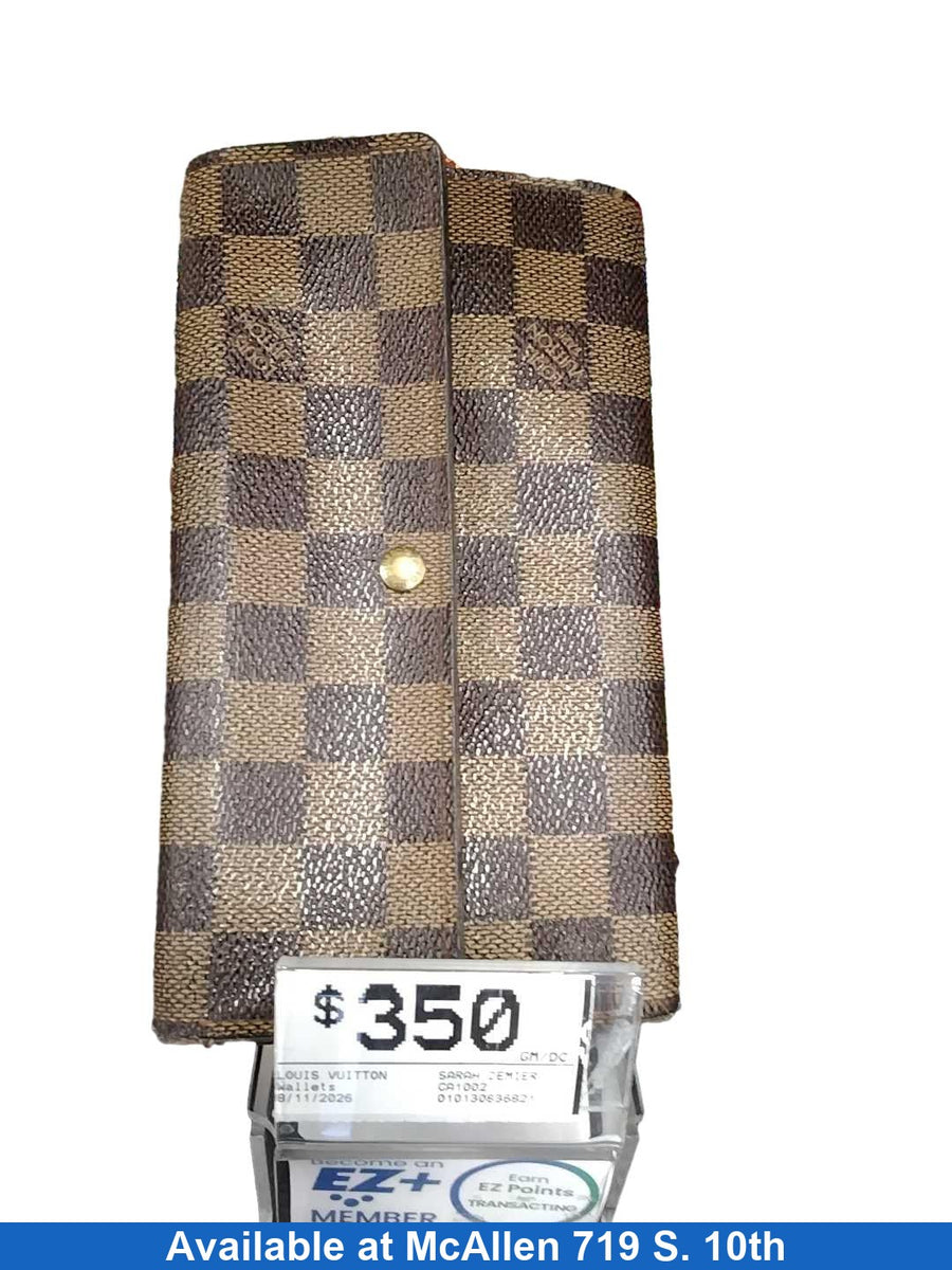 Louis Vuitton Sarah Demier Brown Wallet