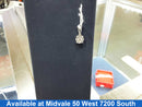 Diamond Pendant - White Gold 14k (.585) 0.8 grams