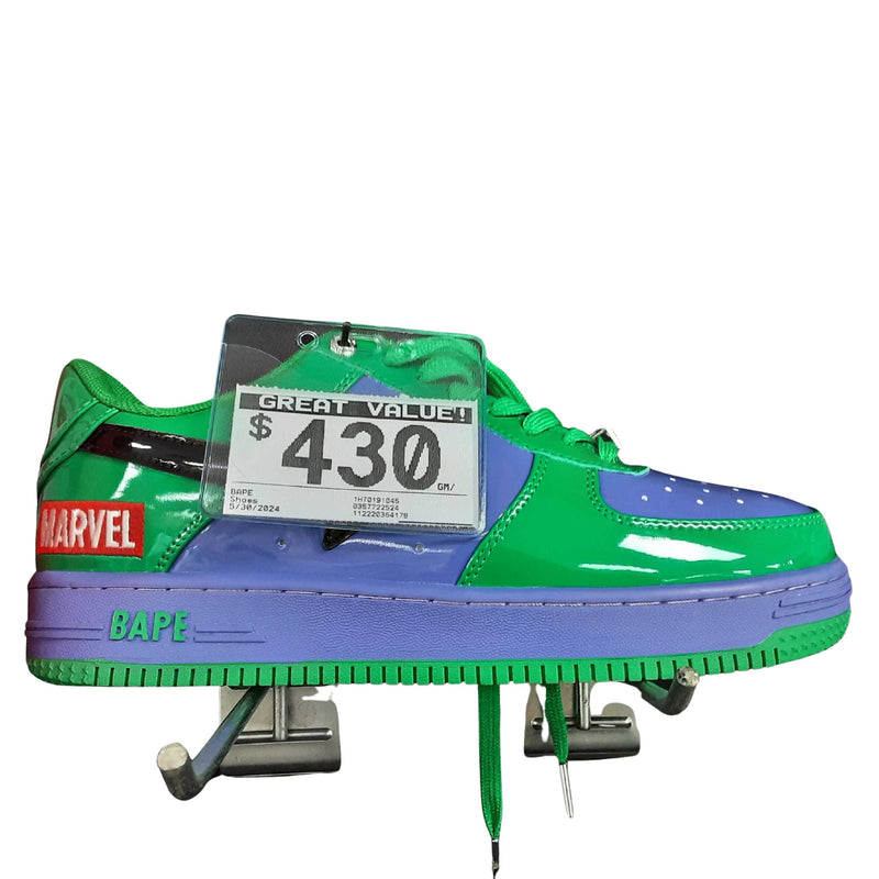 Bape 1h70191045 Green Shoes