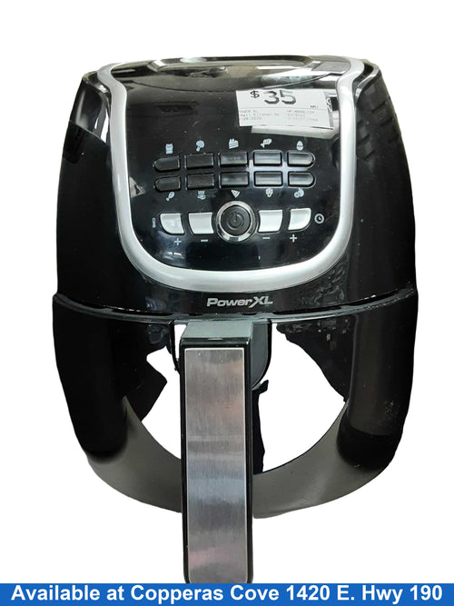 Power Xl Hf-8096lcdp Black Small Kitchen Appliance