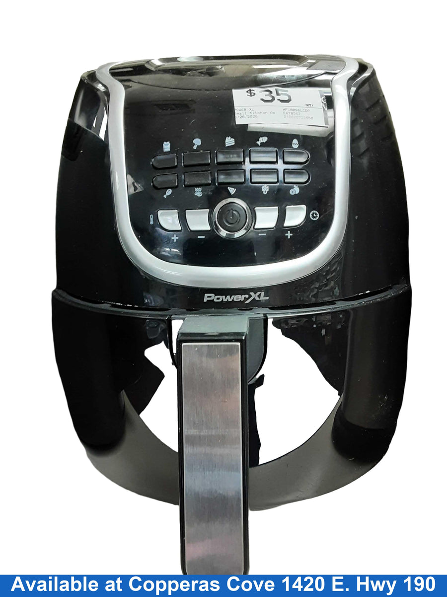 Power Xl Hf-8096lcdp Black Small Kitchen Appliance