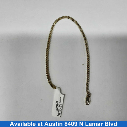 Bangle Bracelet - Yellow Gold 10k (.417) 2.4 grams 8 inch