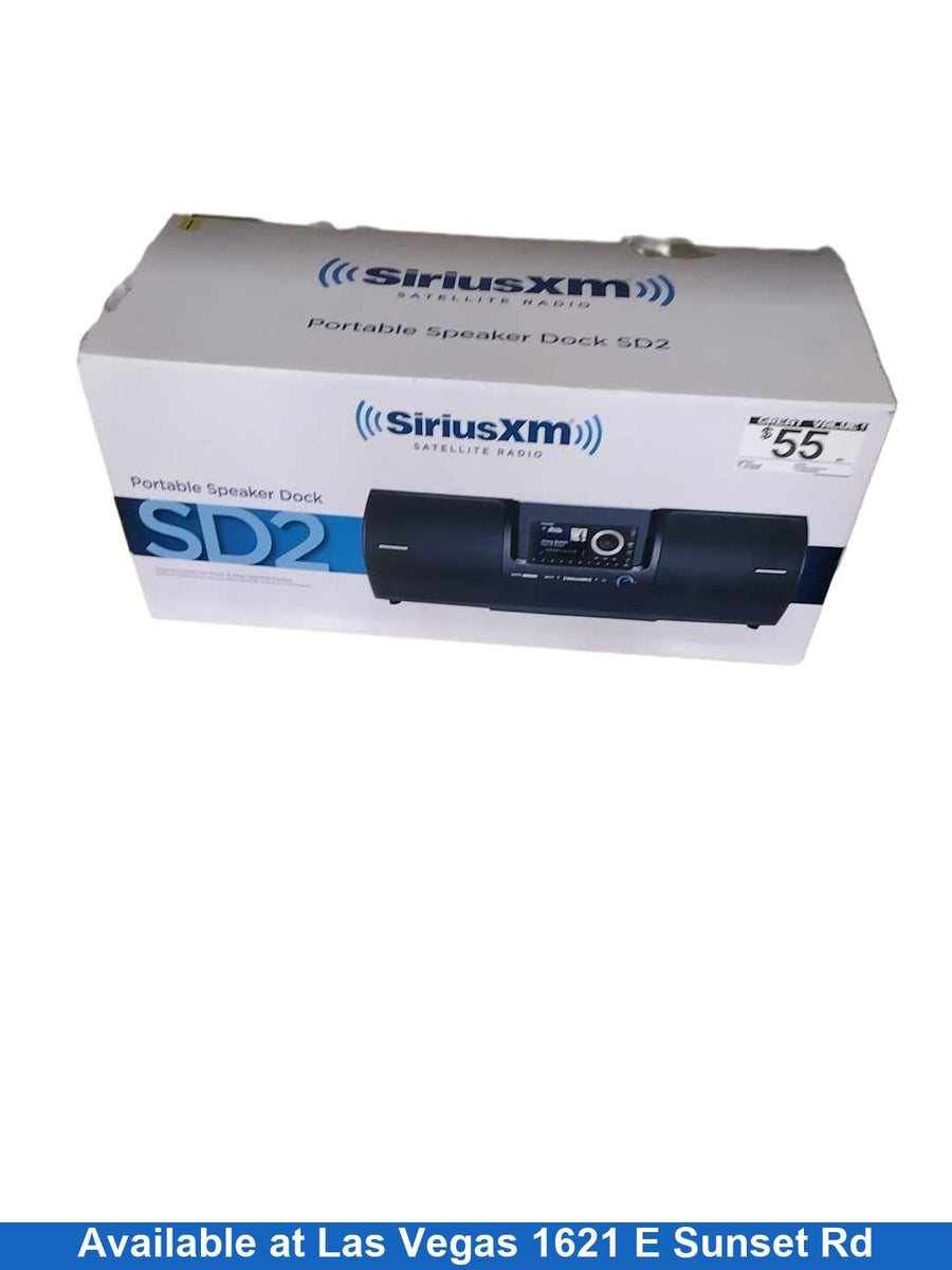 Sirius Sxsd2 Black Standard Radio Scanner