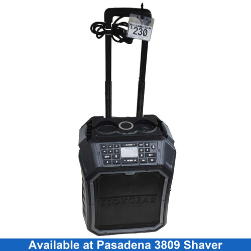 Ecoxgear Gdi-explr110 Black Portable Speaker