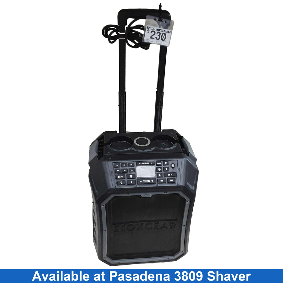 Ecoxgear Gdi-explr110 Black Portable Speaker