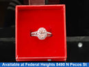 Women's Ring - Solitaire - White Gold 14k (.585) 4.64 grams Size 8