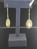 Filigree Earrings - Yellow Gold 14k (.585) 2.1 grams