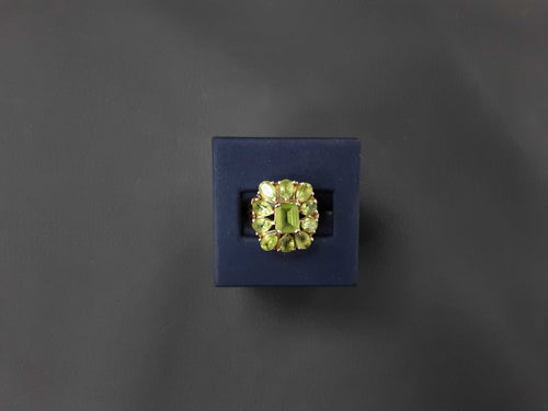 Women's Ring - Yellow Gold 10k (.417) 5.7 grams Size 9.5