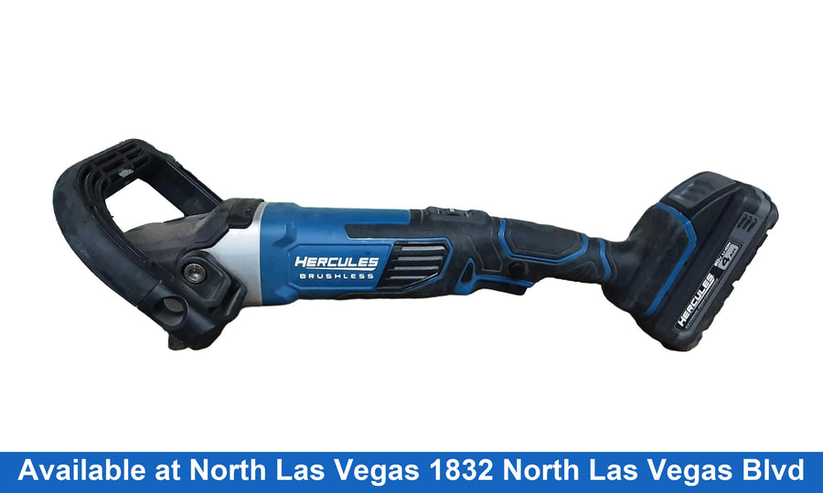 Hercules Hcb014b Blue Cordless Grinder