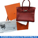 Hermes 106a Red Purse / Handbag