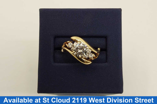 Women's Ring - Yellow Gold 14k (.585) 3.908 grams Size 8