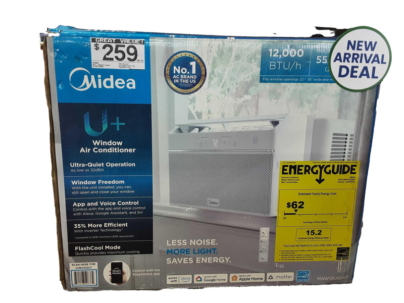 Midea Maw12u1uwt White Air Conditioner