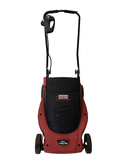 Craftsman Electric Red Corded Push Lawn Mower