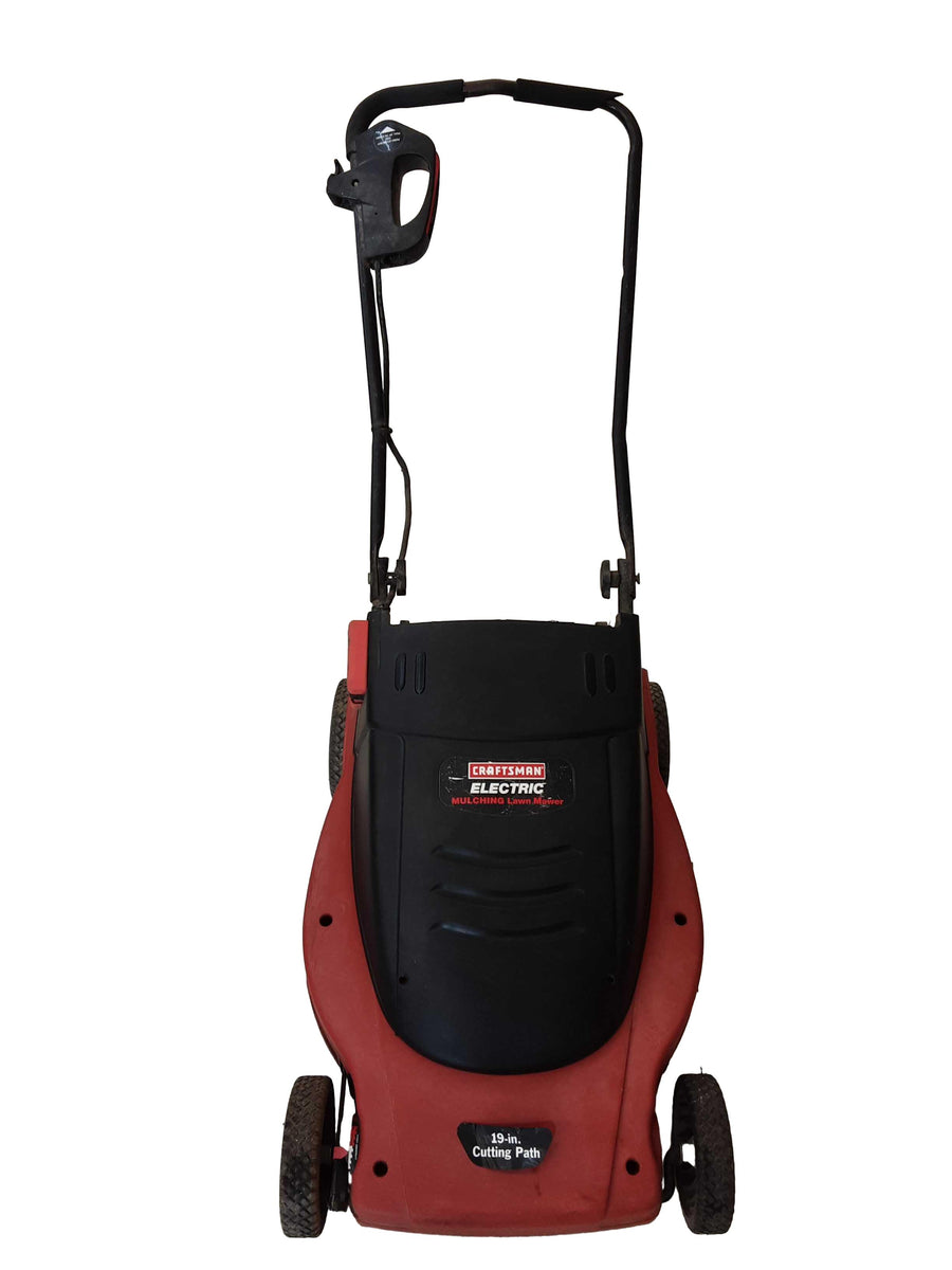 Craftsman Electric Red Corded Push Lawn Mower