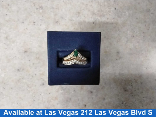 Women's Ring - Yellow Gold 10k (.417) 4 grams Size 6