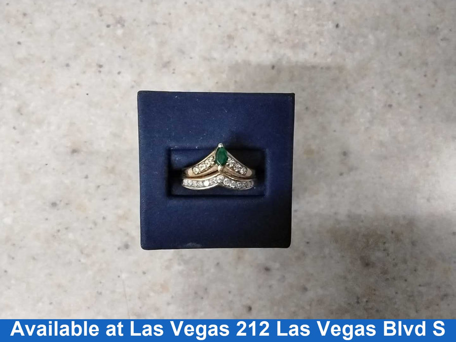 Women's Ring - Yellow Gold 10k (.417) 4 grams Size 6