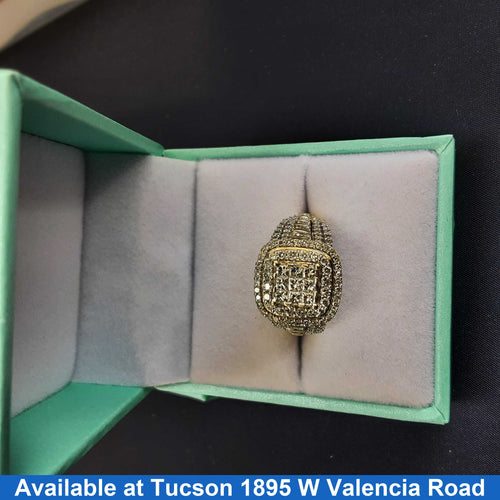 Women's Ring - Yellow Gold 10k (.417) 4.6 grams Size 7
