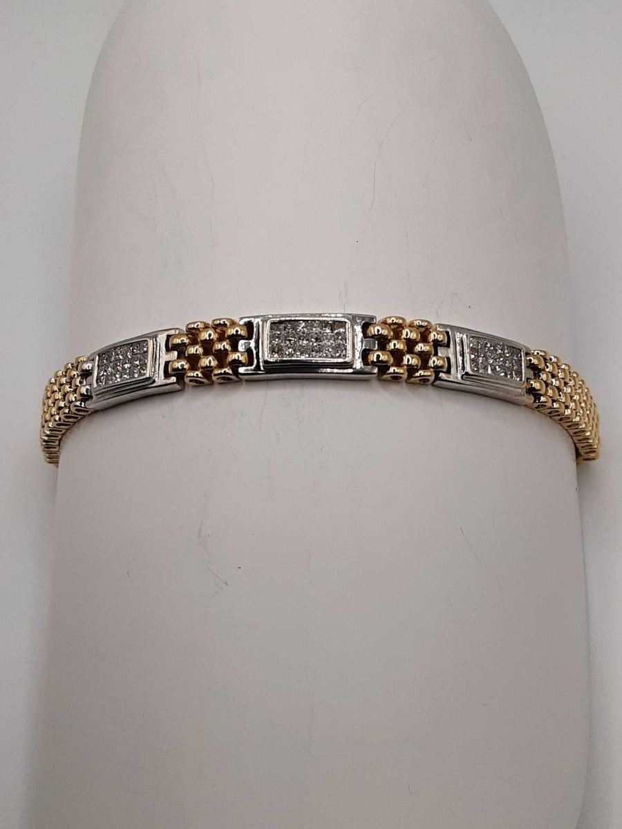 Bracelet - Yellow Gold 14k (.585) 30.4 grams 8 inch