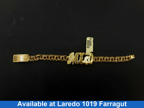 ID Bracelet - Yellow Gold 10k (.417) 16.8 grams 5 inch