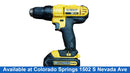 Dewalt Dcd771 Yellow Cordless Hammer Drill