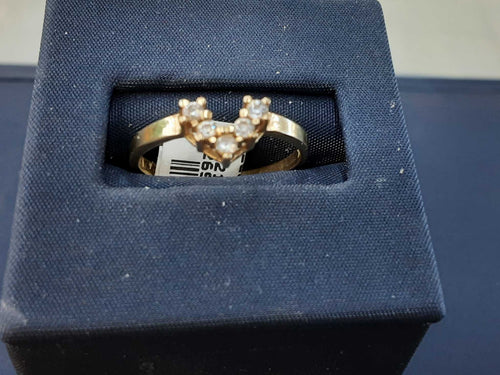 Women's Ring - Yellow Gold 14k (.585) 1.8 grams Size 7
