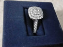 Women's Ring - White Gold 10k (.417) 4.6 grams Size 20