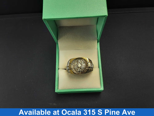 Men's Ring - Yellow Gold 14k (.585) 14.8 grams Size 10