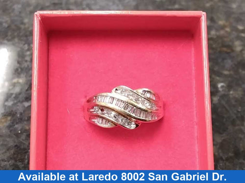 Women's Ring - Yellow Gold 10k (.417) 4.8 grams Size 8