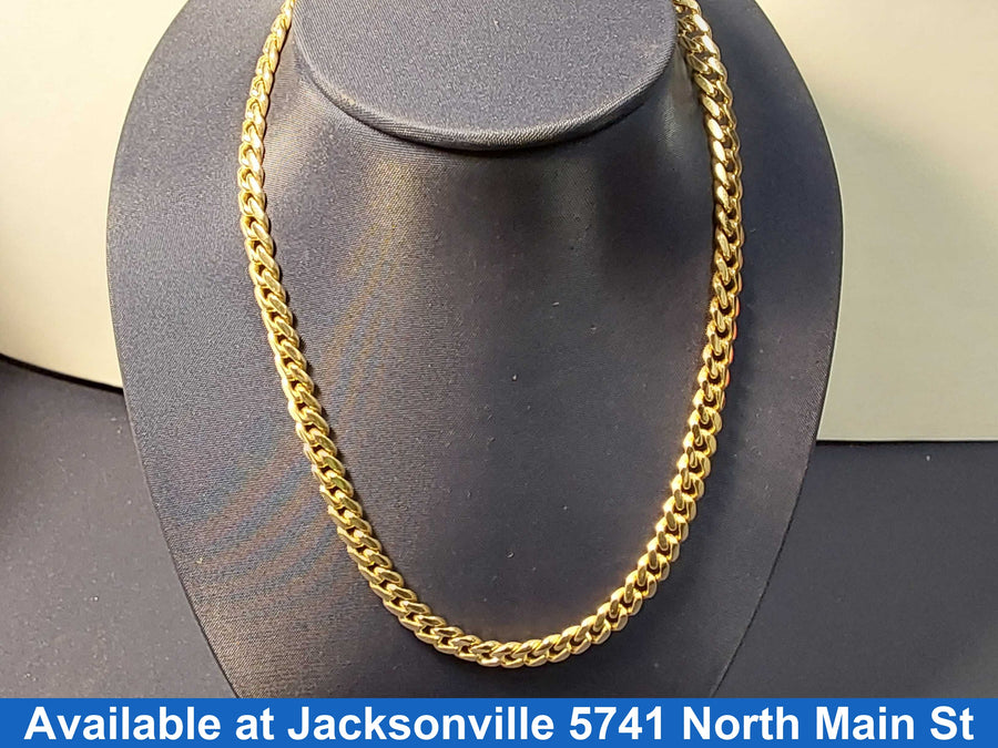 Cuban Link Chain - Yellow Gold 14k (.585) 41.3 grams 23 inch