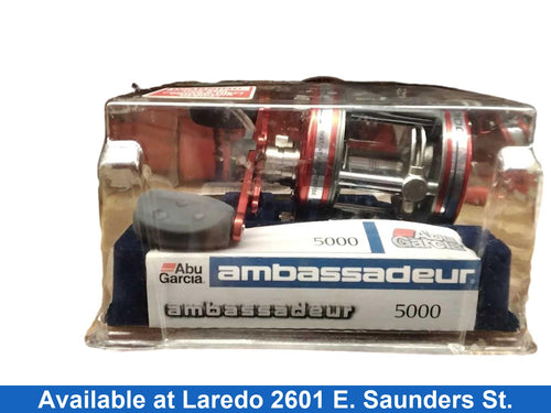 Abugarcia Ambassadeur Red Fishing Reel