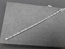 Tennis Bracelet - White Gold 14k (.585) 10.3 grams 7 inch