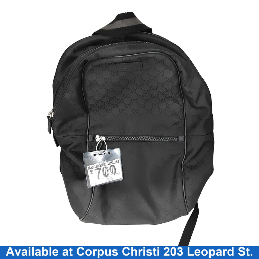 Gucci 449181001998 Black Backpack / Briefcase / Bag
