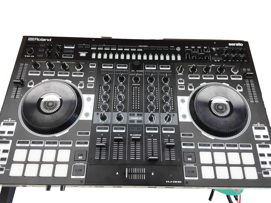 Roland Dj-808 Black DJ Turntable