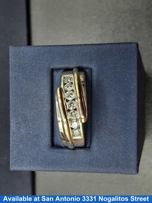 Ring - Wedding Band - Yellow Gold 14k (.585) 10.7 grams Size 12.5