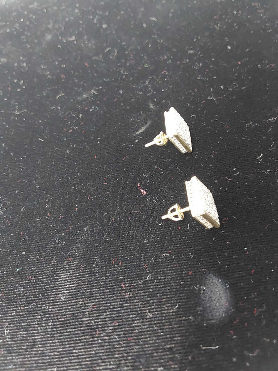 Earrings - Yellow Gold 10k (.417) 4.5 grams