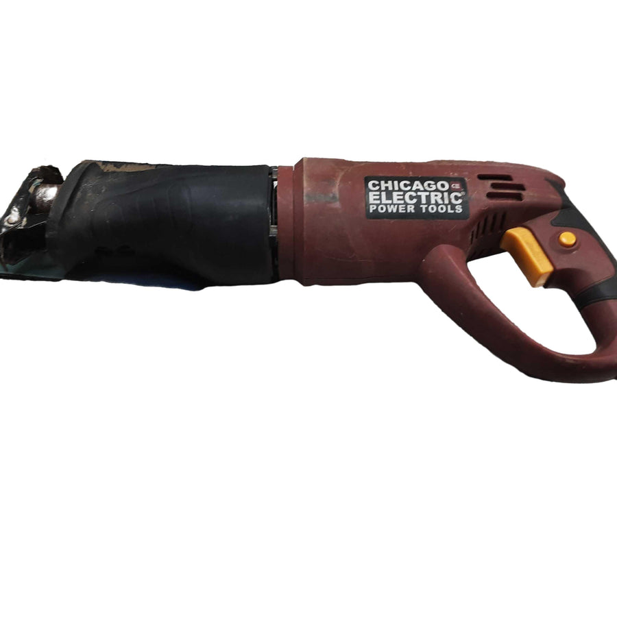 Chicago Electric 62370 Brown Corded Reciprocating Saw