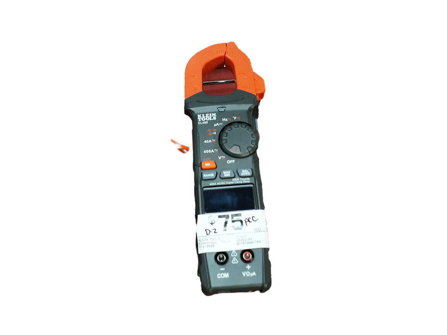 Klein Tools Cl490 Gray Electrical Testing Instrument