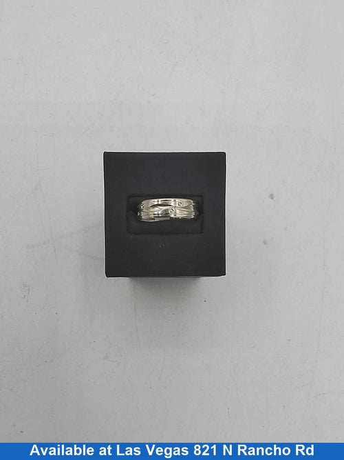 Men's Ring - White Gold 10k (.417) 4.1 grams Size 20