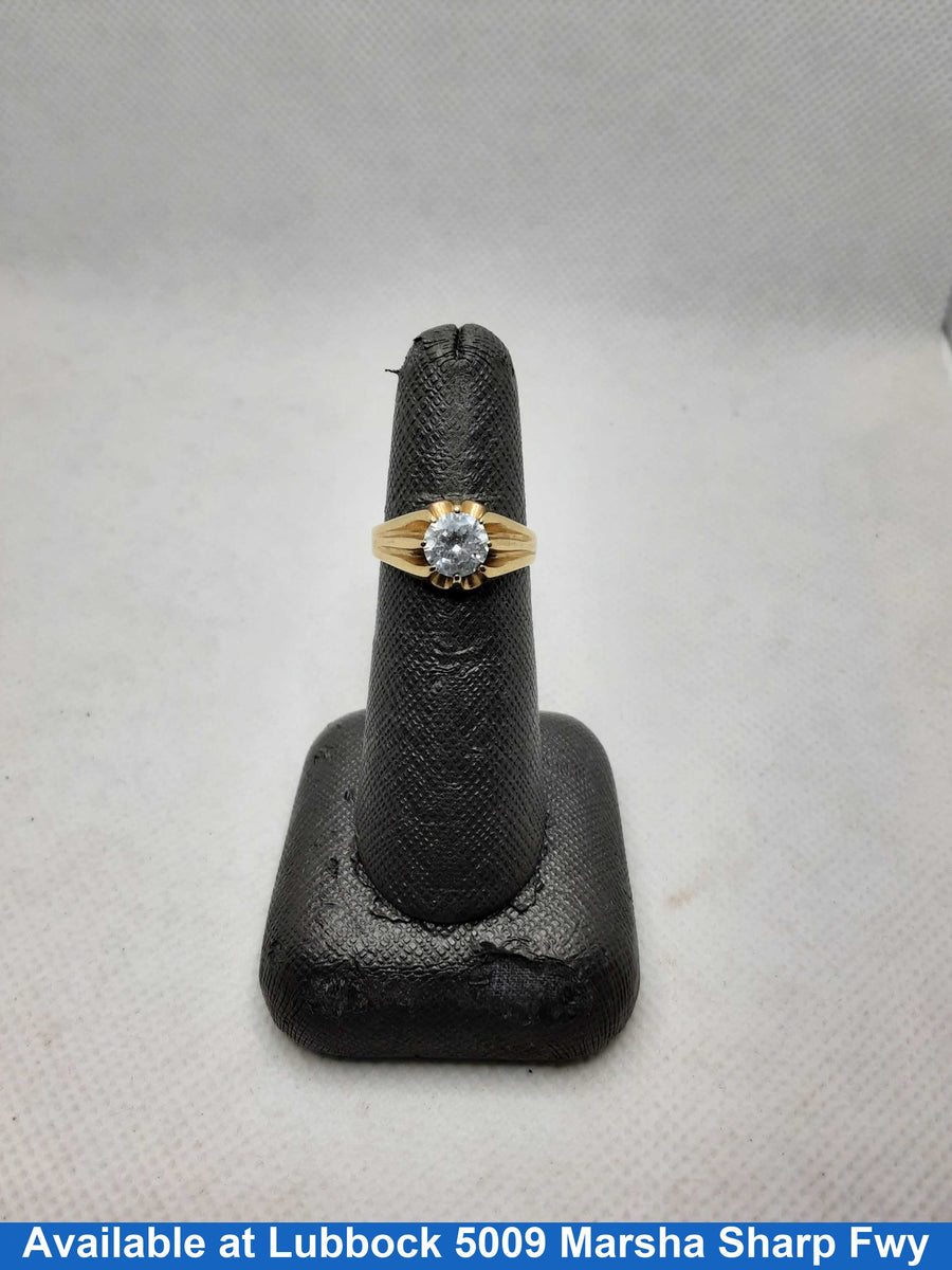 Women's Ring - Yellow Gold 10k (.417) 3 grams Size 6