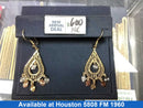 Jacket Earrings - Yellow Gold 14k (.585) 5.3 grams
