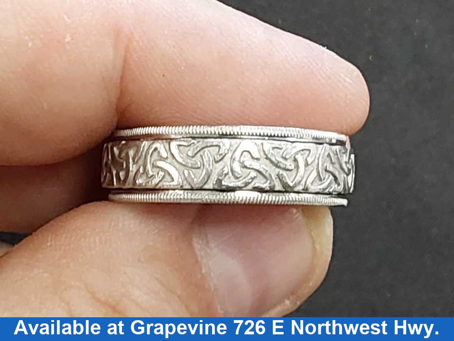Men's Ring - Platinum 18.1 grams Size 20
