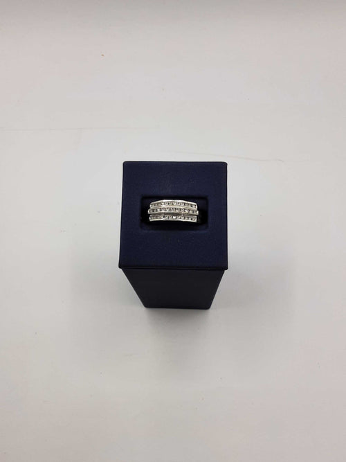 Men's Ring - White Gold 10k (.417) 5.2 grams Size 10.5