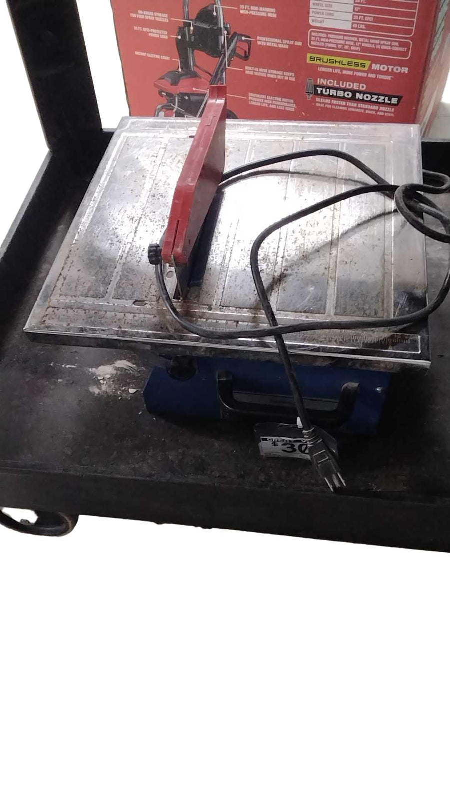 Tc180g Blue Corded Tile Saw