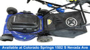 Kobalt Km21106 Blue Corded Push Lawn Mower